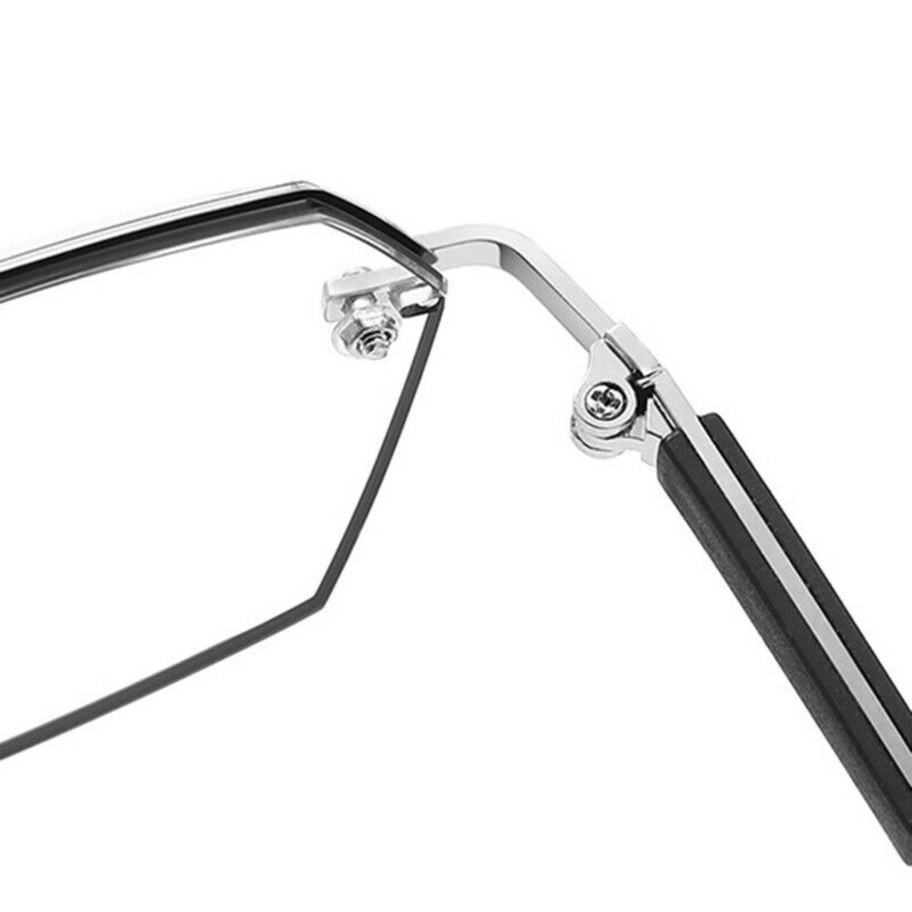 Фотохромні окуляри PhotoGlas для читання з блокуванням синього світла/діоптрія +2,0 оправа Сріблястий (2383) - фото 6 Фотохромні окуляри PhotoGlas для читання з блокуванням синього світла/діоптрія +2,0 оправа Сріблястий (2383) - фото 6