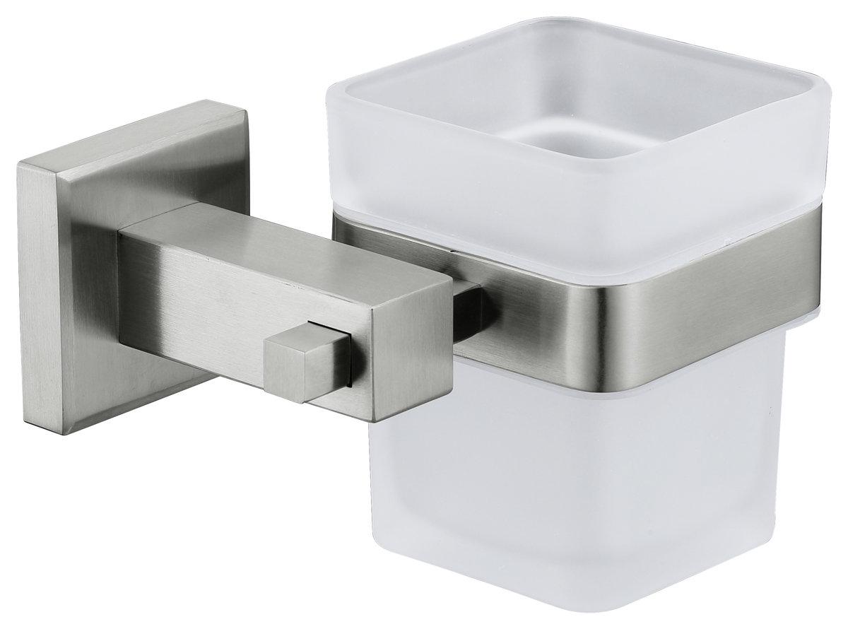 Стакан настенный VENTA V330N матовое стекло Сатин (SW-83682)