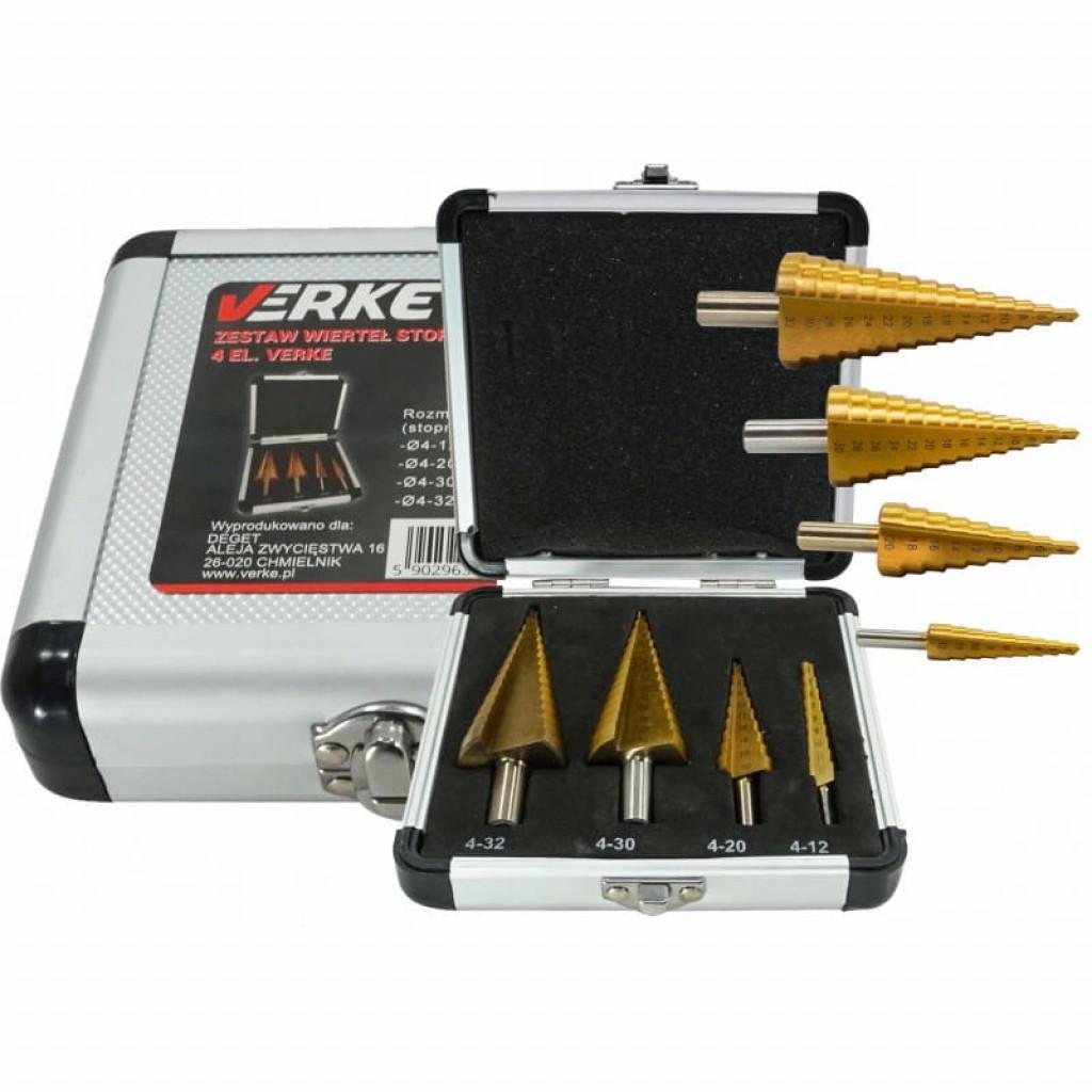 Набір свердловин свердл Verke V05050 4 шт. 4-32 мм - фото 2