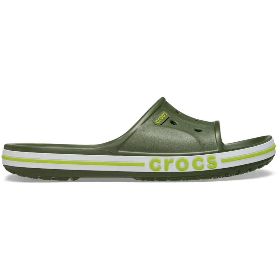 Шлепанцы Crocs Bayaband Slide M13 р. 48/49 31 см Army Green (2053924)