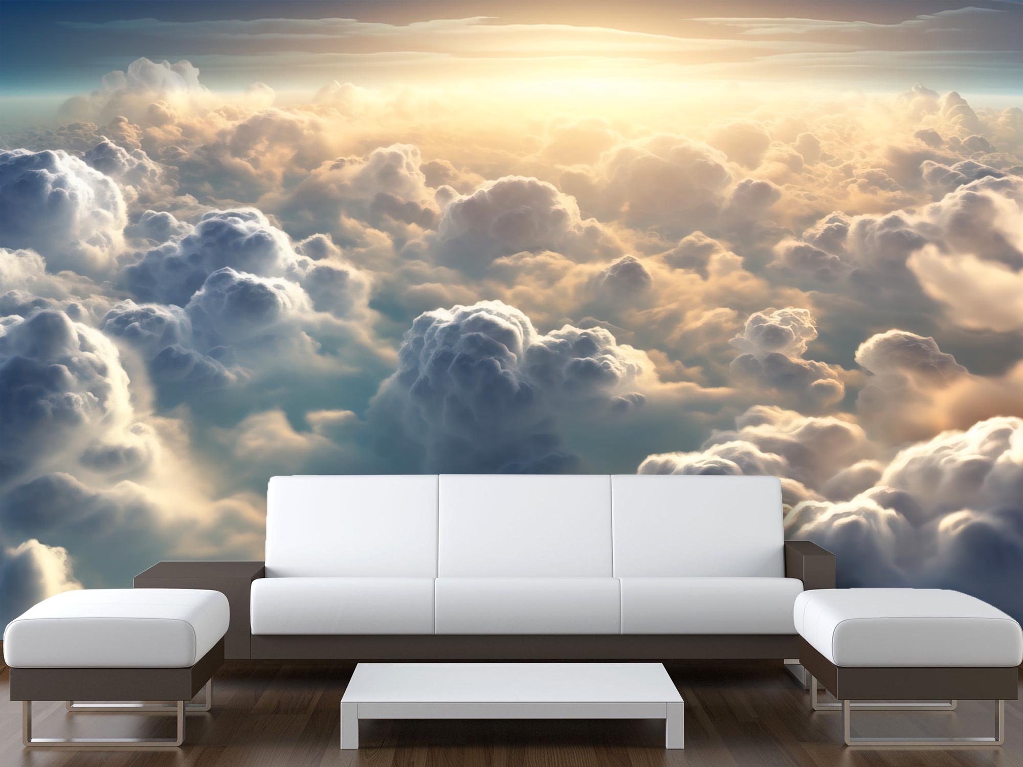 Фотошпалери флізелінові Upstream Хмари в променях сонця 368х245 см (S5NTR-093/7) - фото 2 Фотошпалери флізелінові Upstream Хмари в променях сонця 368х245 см (S5NTR-093/7) - фото 2