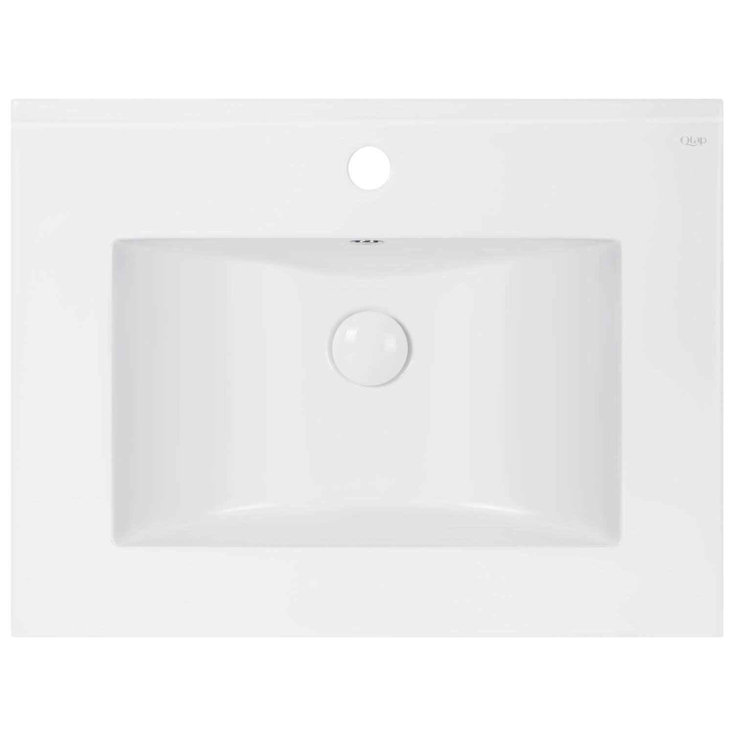 Умывальник врезной Q-tap Albatross E QT01119060EW 615x470x170 мм Белый (115762) Умывальник врезной Q-tap Albatross E QT01119060EW 615x470x170 мм Белый (115762)