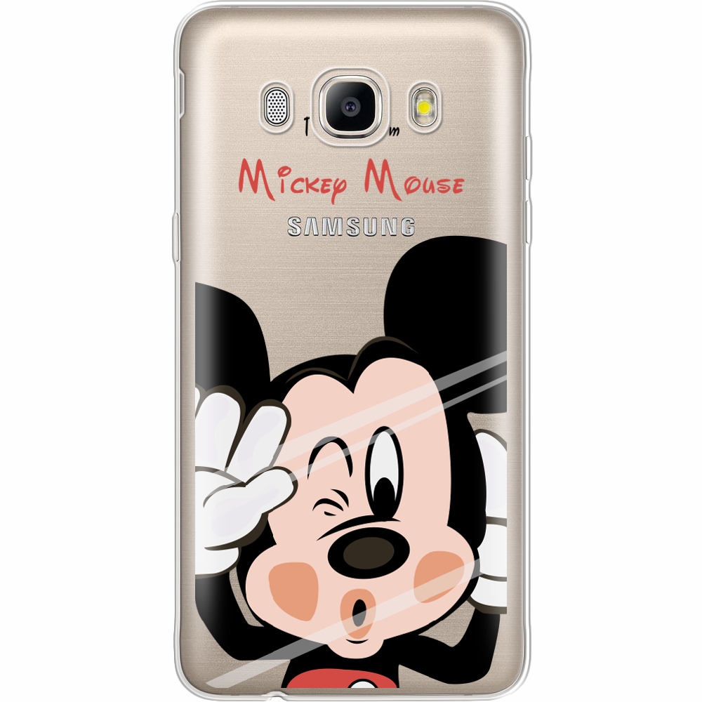 Чохол BoxFace Samsung J510 Galaxy J5 2016 Mister M Прозорий силікон (25137-cc58-25137)