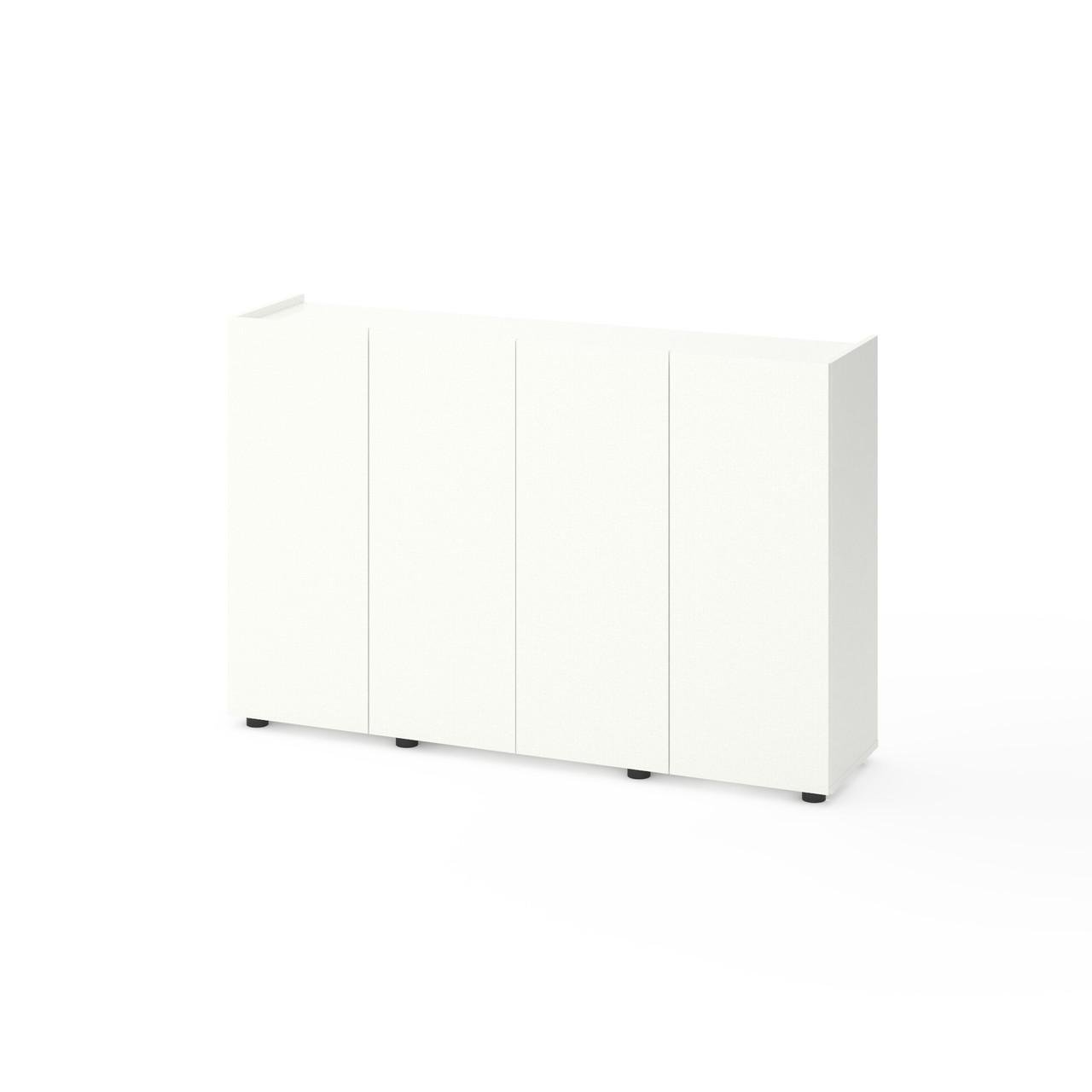 Комод Metkas Home B020 ЛДСП 1400x350x920 мм Білий сніг Комод Metkas Home B020 ЛДСП 1400x350x920 мм Білий сніг