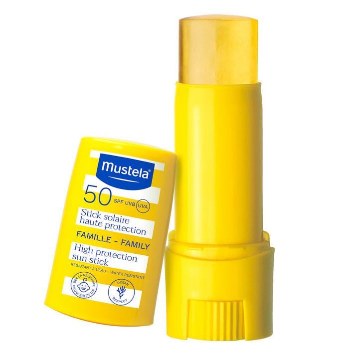 Сток солнцезащитный Mustela Stick Solaire Haute Protection SPF50 Famille 9 мл (27261339)