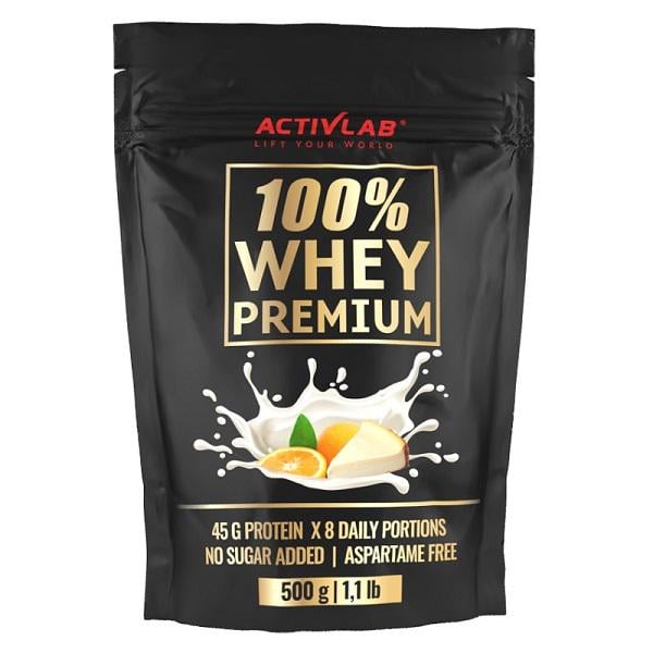 Протеин Activlab 100% Whey Premium 500 г 16 порций Orange Cheesecake