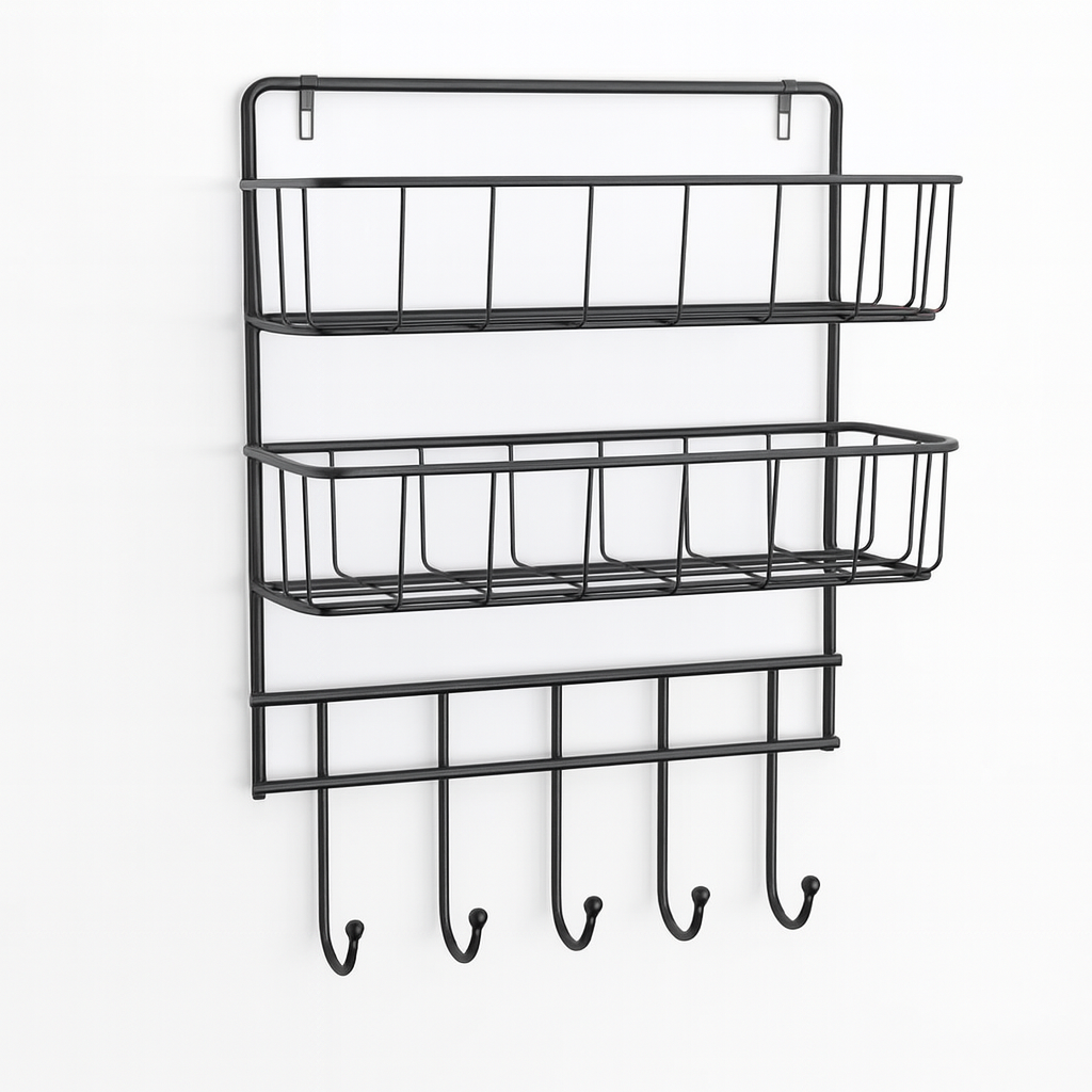 Полка-органайзер настенная Stenson M50258 с держателем (610101)