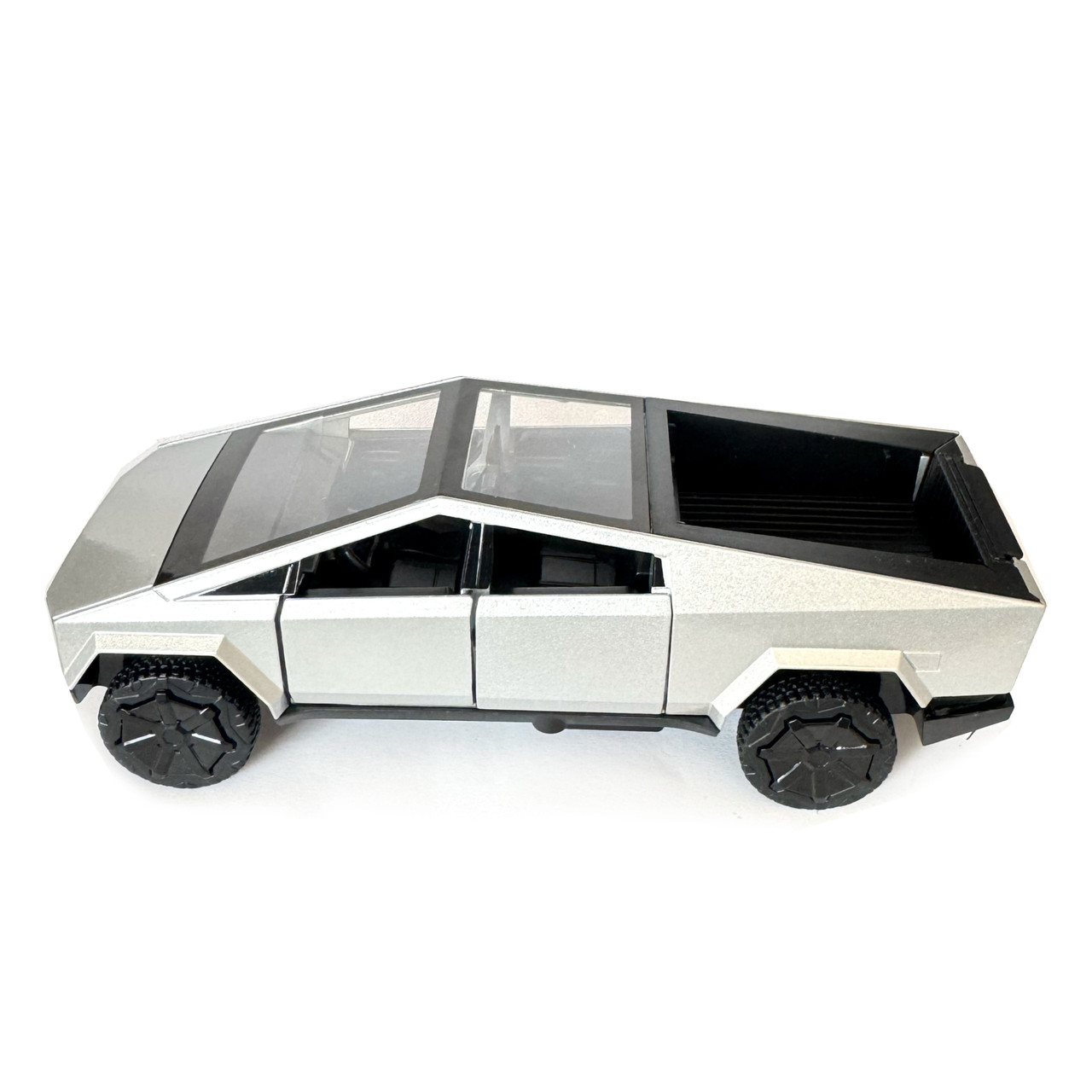Машинка інерційна металева Авто Експерт Tesla Cybertruck 68090 з світловими та звуковими ефектами Сірий (2862535152)