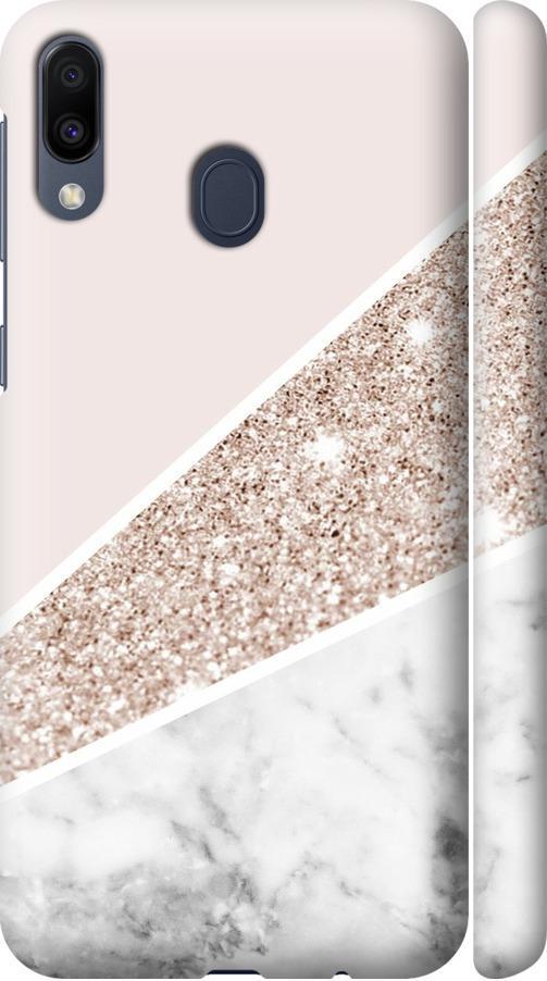 Чехол на Samsung Galaxy M20 Пастельный мрамор (4342m-1660-42517)