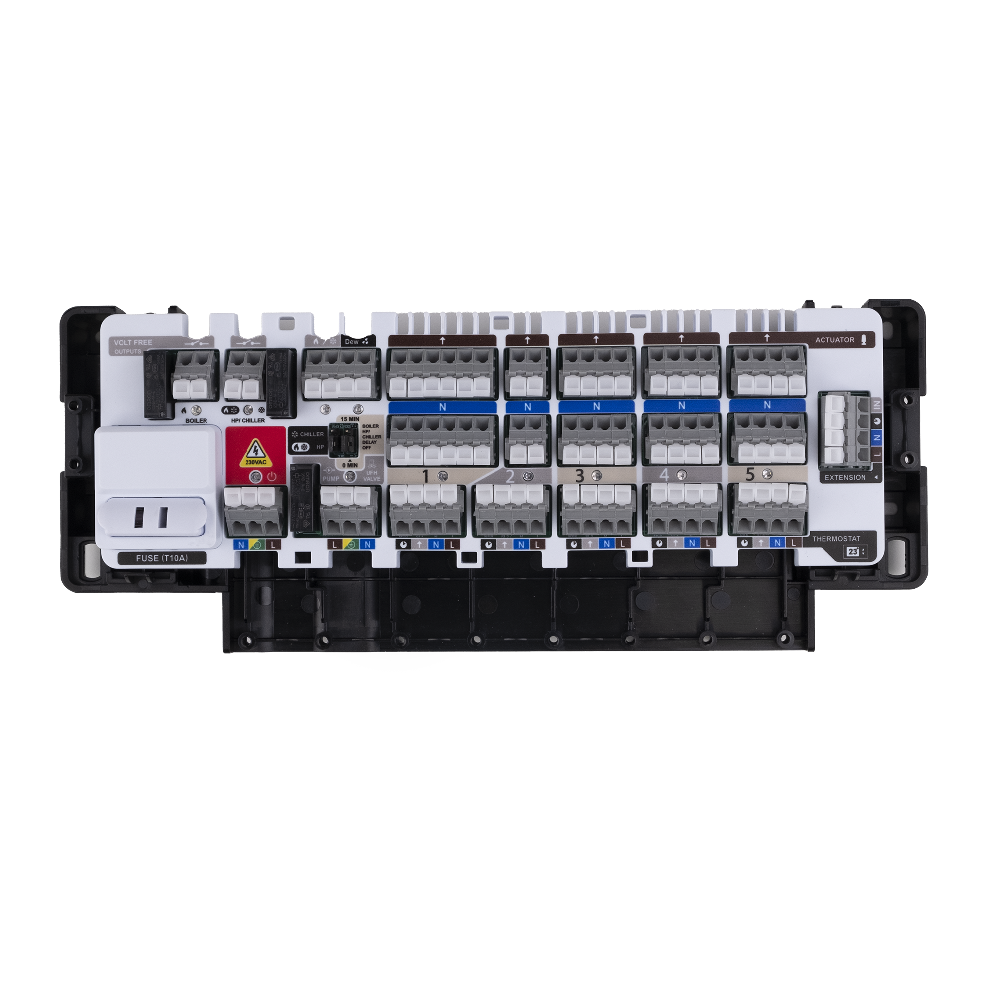 Тонкий центр коммутации Salus СВ500 5 зон 230 V (260079761)