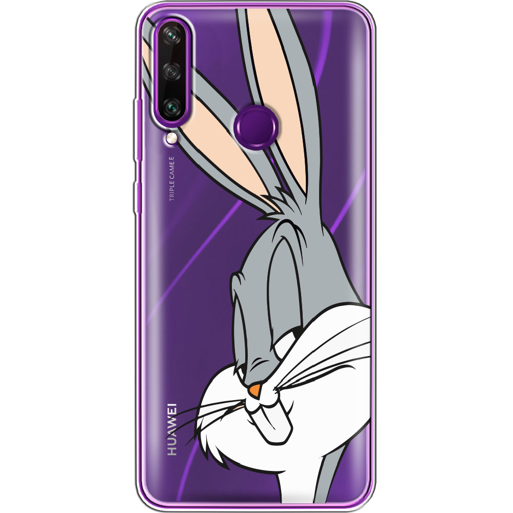 Чехол Boxface Huawei Y6p Lucky Rabbit Прозрачный силикон (40017-bk81-40017) - фото 1