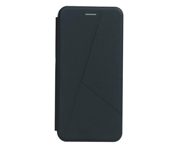 Кожаный чехол-книжка Twist для Samsung Galaxy A03s 1, Black - фото 1