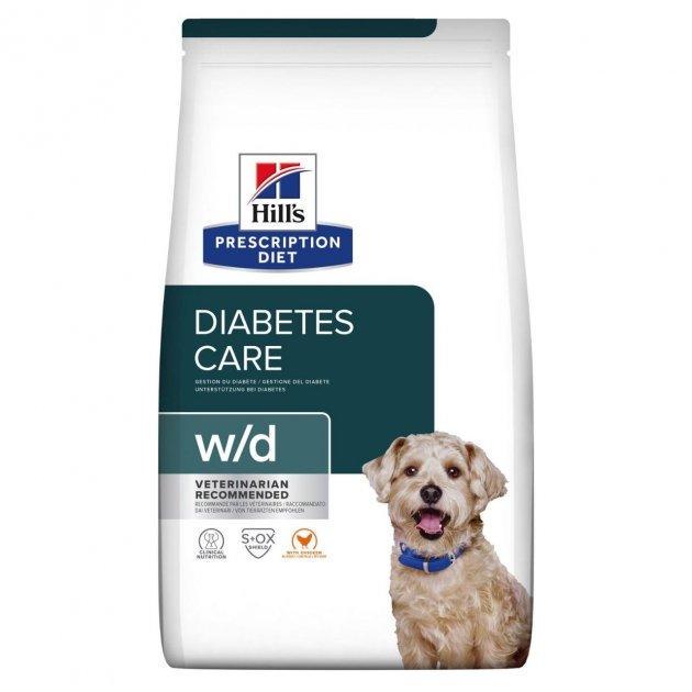 Корм сухой лечебный Hill's Prescription Diet w/d Diabetes Care для собак при диабете 10 кг (052742043128)