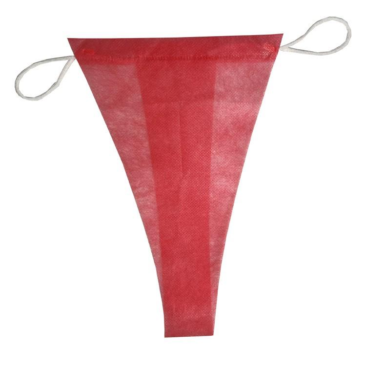 Трусики-стрінги одноразові Monaco Style S/M 50 шт. Червоний (88888) - фото 2