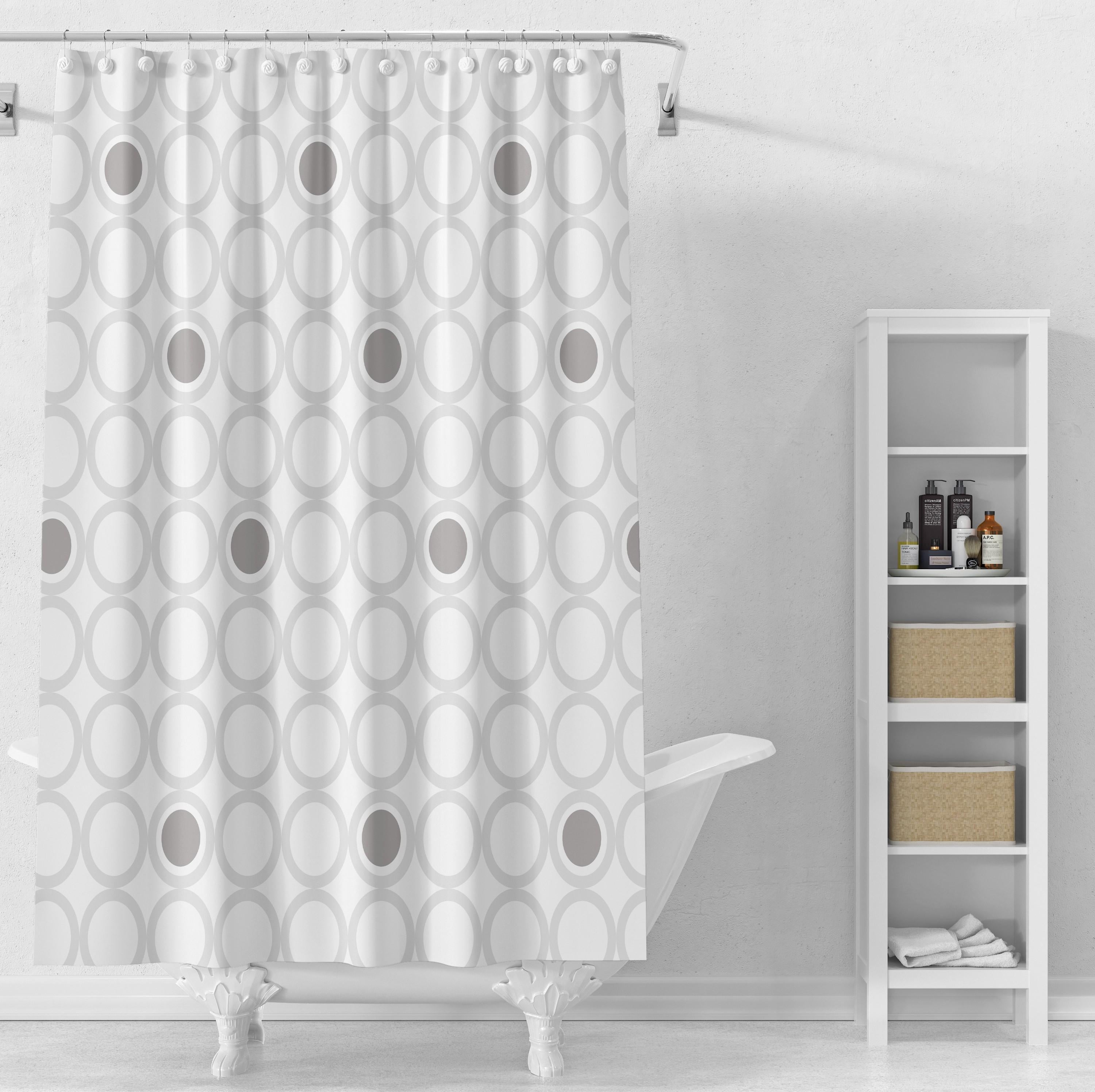 Шторка-занавеска для ванной Eco Fabric Круг PEVA 180x180 см (EF-1803-D) Шторка-занавеска для ванной Eco Fabric Круг PEVA 180x180 см (EF-1803-D)