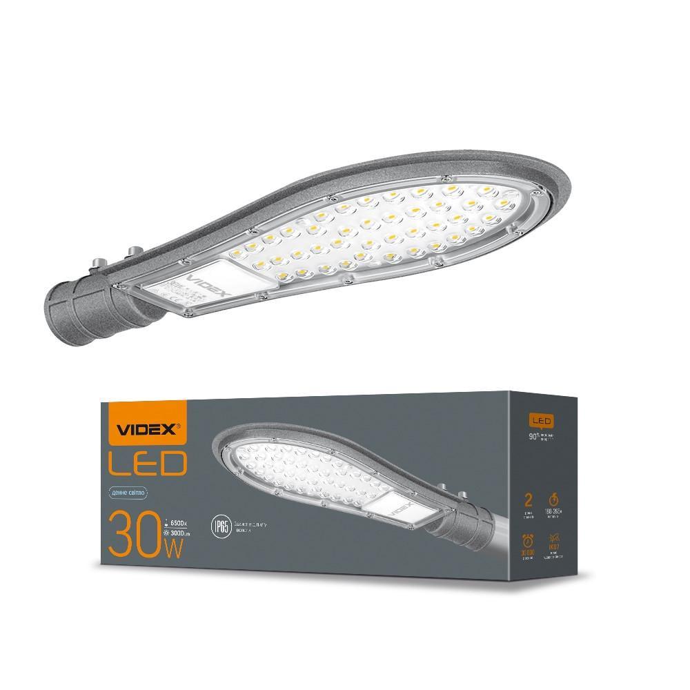 Ліхтар LED вуличний IP65 30W 6500 VIDEX VL-SLE15-306