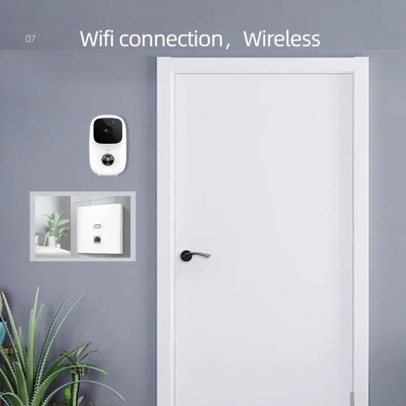 Домофон беспроводной Wi-Fi Door Bell B90 Smart Doorbell - фото 8