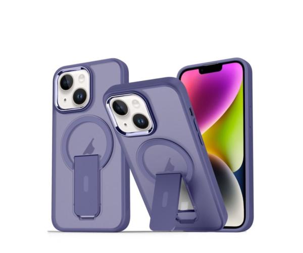 Чохол - накладка Cosmic Magnetic Stand для iPhone 14 Purple