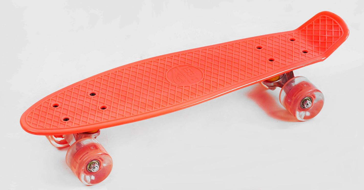 Скейт борд Best Board з PU колесами Orange (137902)