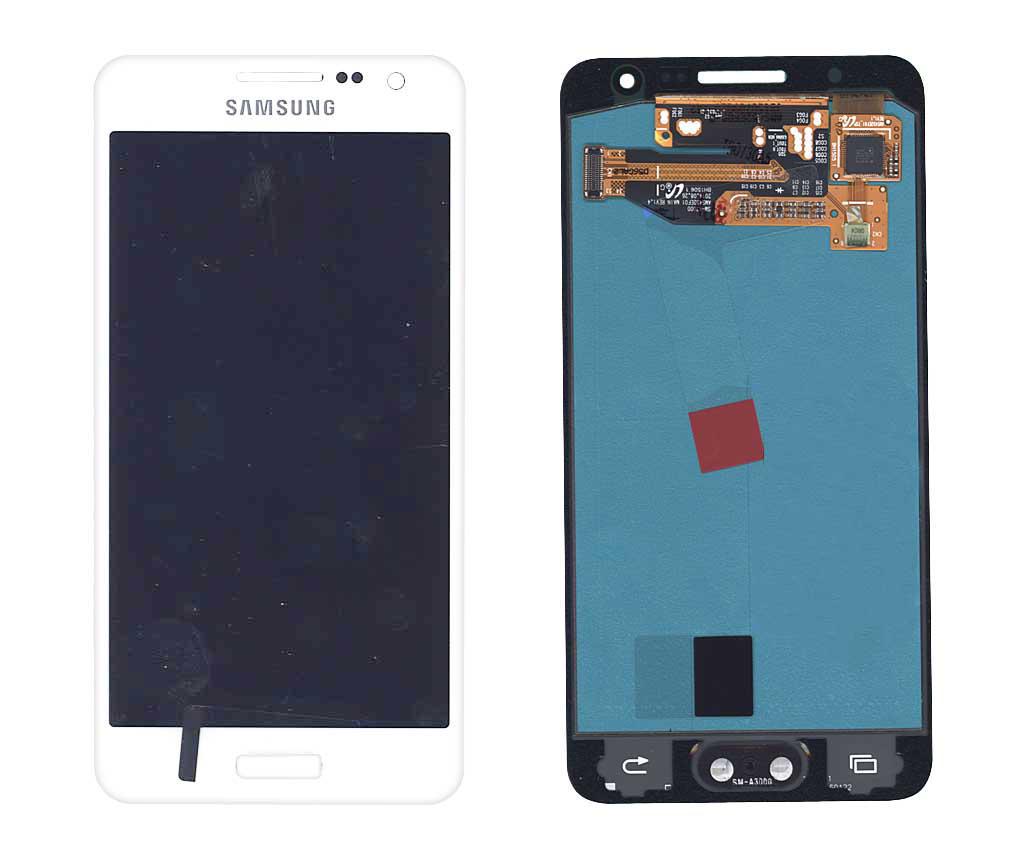 Матрица с тачскрином для телефона Samsung Galaxy A3 SM-A300F Белый