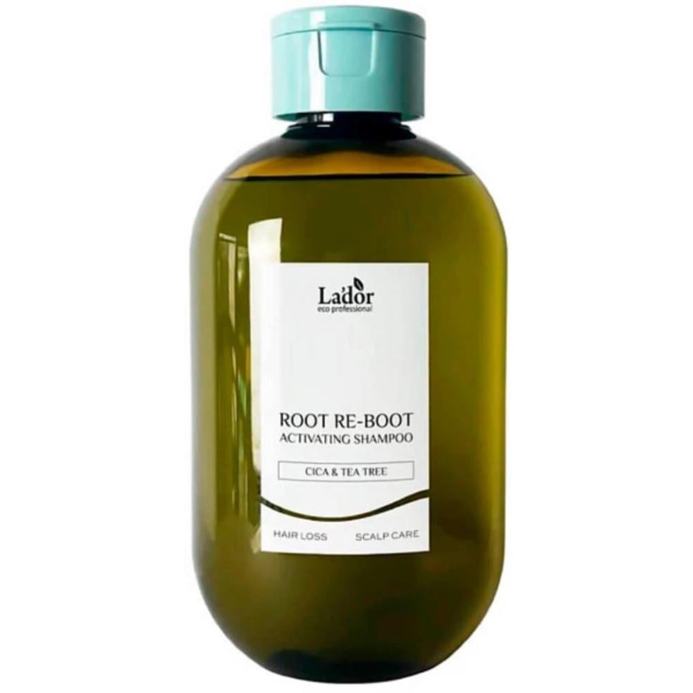 Шампунь від випадіння волосся La'dor Root Re-Boot Activating Shampoo Cica & Tea Tree для жирної шкіри голови 300 мл (2283999714)