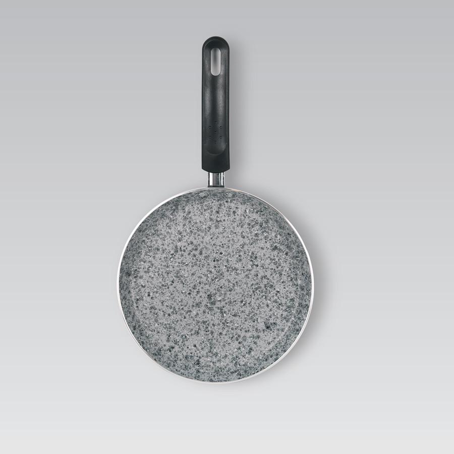 Пательня млинцева антипригарна з бакелітовою ручкою 22 см (MR-1221-22) - фото 4 Пательня млинцева антипригарна з бакелітовою ручкою 22 см (MR-1221-22) - фото 4