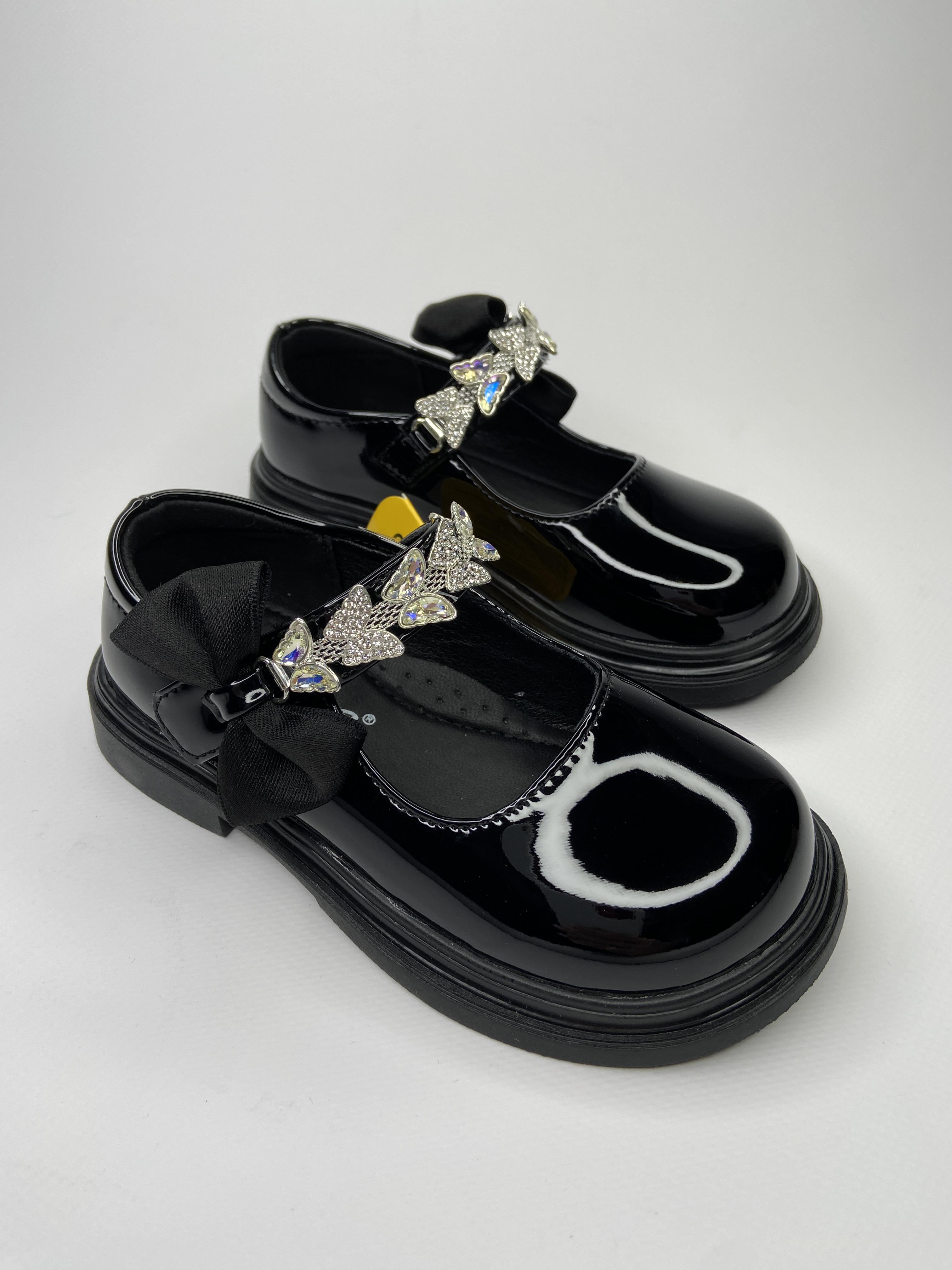 Туфлі дитячі Clibee 432111 для дівчинки р. 28 17,4 см Чорний (24321108)