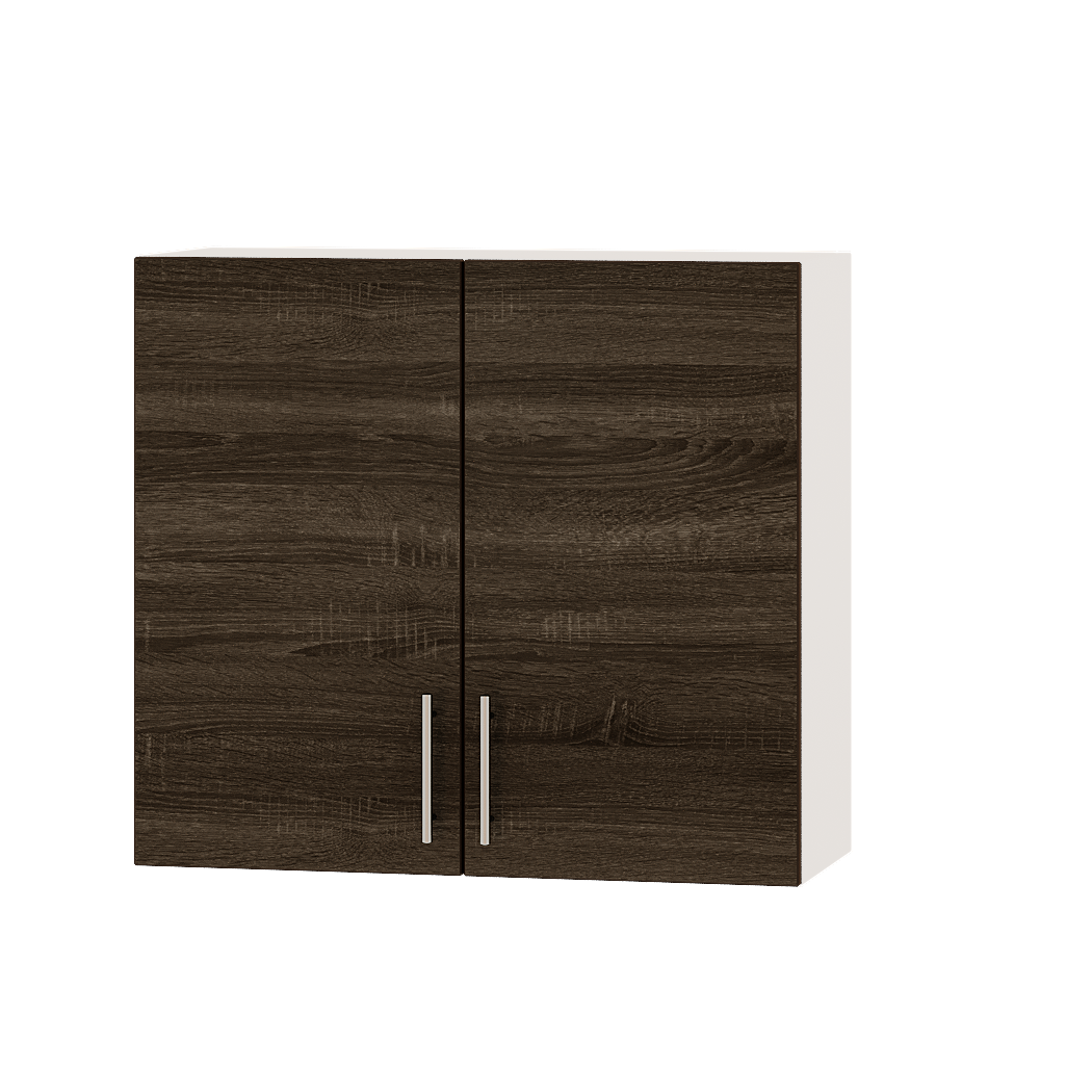 Шафа верхня Еверест Оптіма модуль Верх В10-800 80х30х72 см Дуб сонома трюфель/Білий (01123)