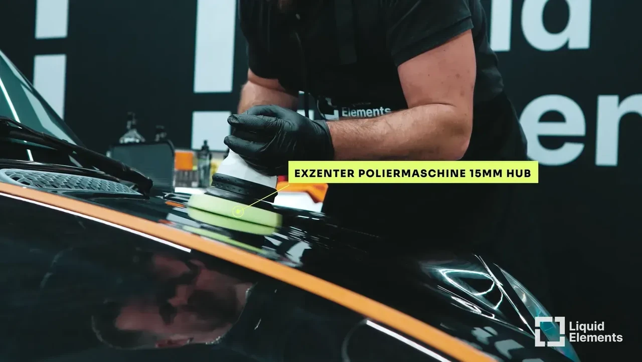 Машинка полировальная эксцентриковая Liquid Elements T4200 EU ход 15 мм - фото 7