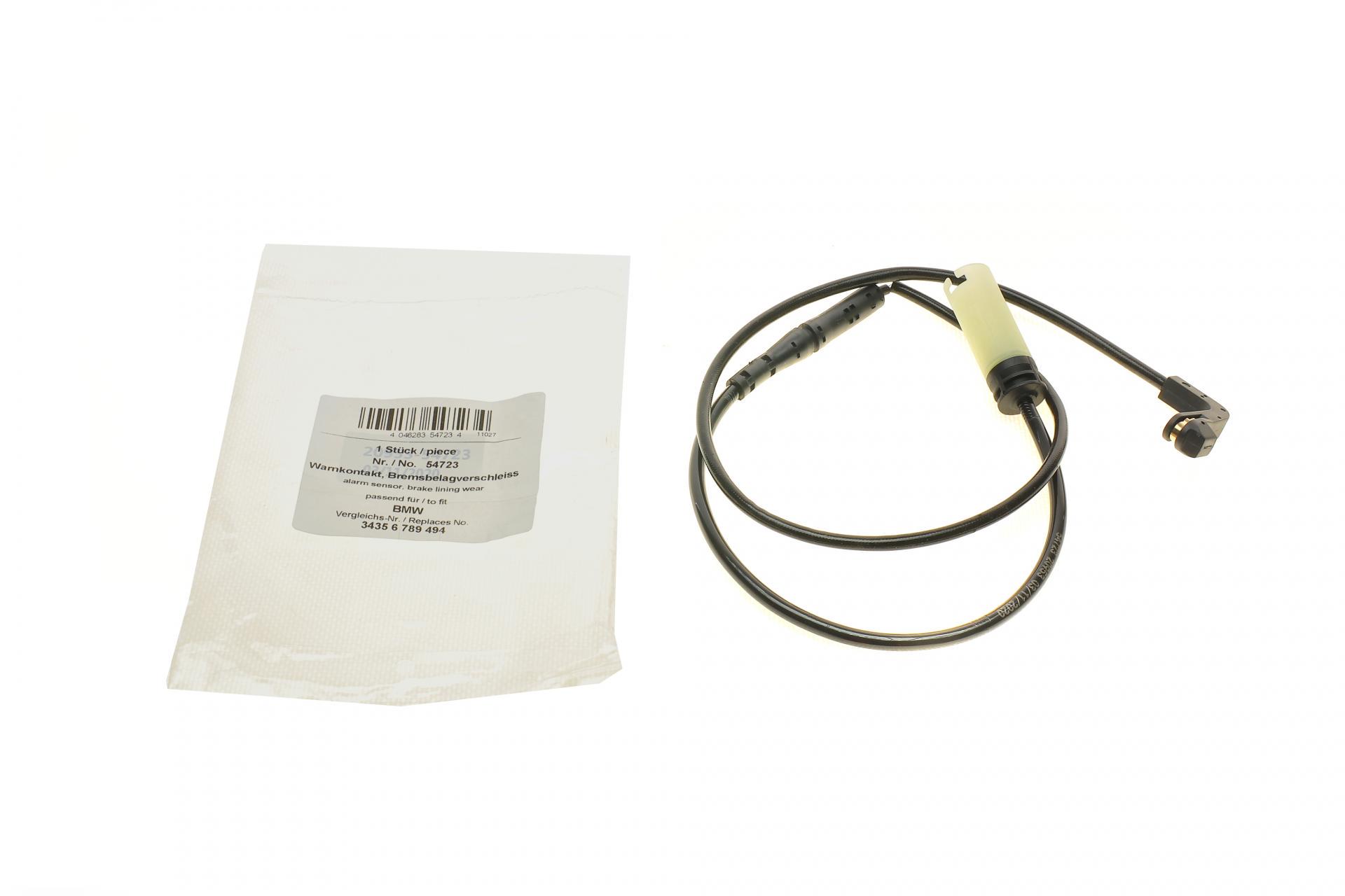 Датчик Aic зносу гальмівних колодок задніх BMW 5 E61 04-10 L 872 мм (54723)