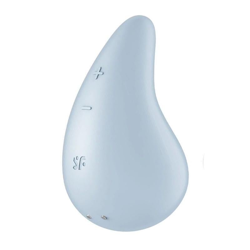 Вибратор клиторальный Satisfyer Dew Drop 8,1 см Голубой (52843)