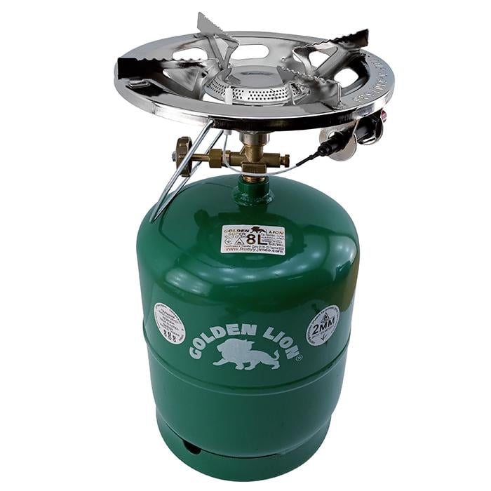 Газовий примус Golden Lion Rudyy GL-3 Super CK-635 з п'єзопідпалом Газовий примус Golden Lion Rudyy GL-3 Super CK-635 з п'єзопідпалом