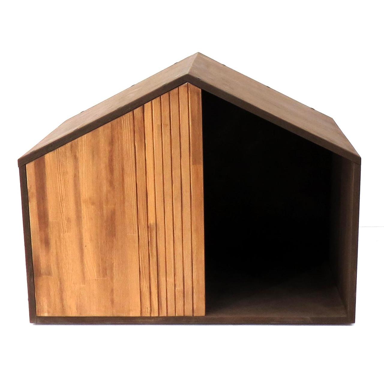 Будка для собаки з дерева Евідан Капучино/Сієна (БДК-00080905) - фото 6 Будка для собаки з дерева Евідан Капучино/Сієна (БДК-00080905) - фото 6