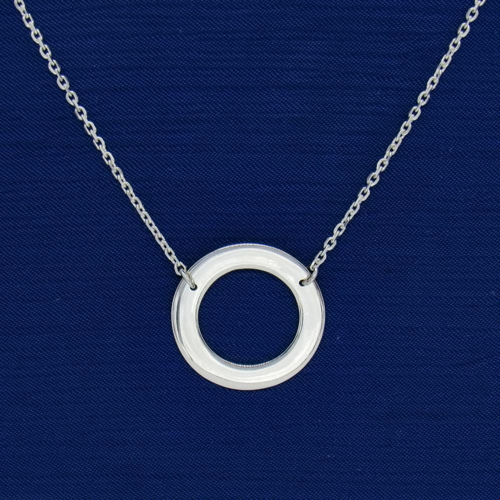 Срібне кольє Досконалість кола