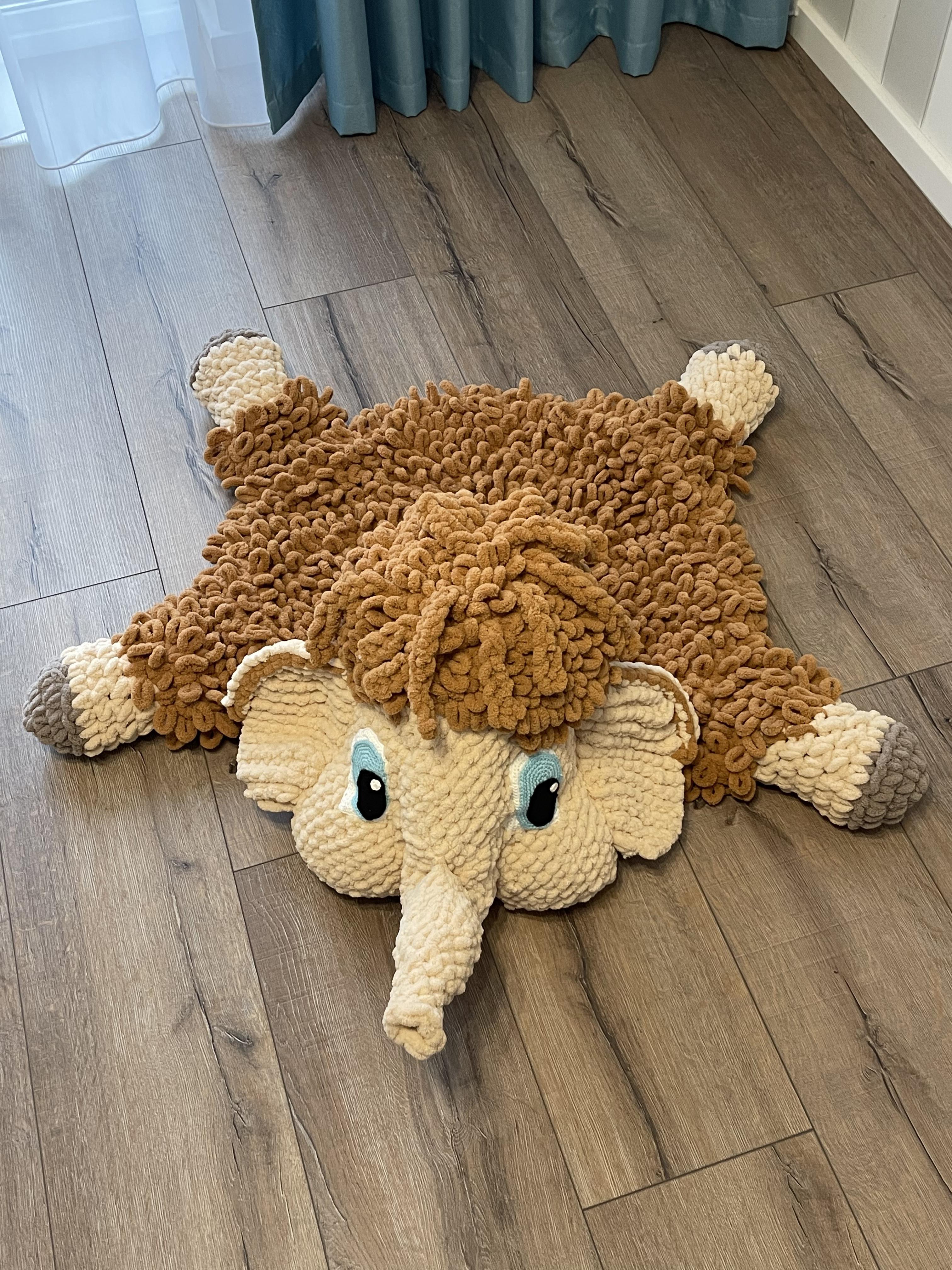 Коврик детский Мамонтенок Тим - фото 3 Коврик детский Мамонтенок Тим - фото 3