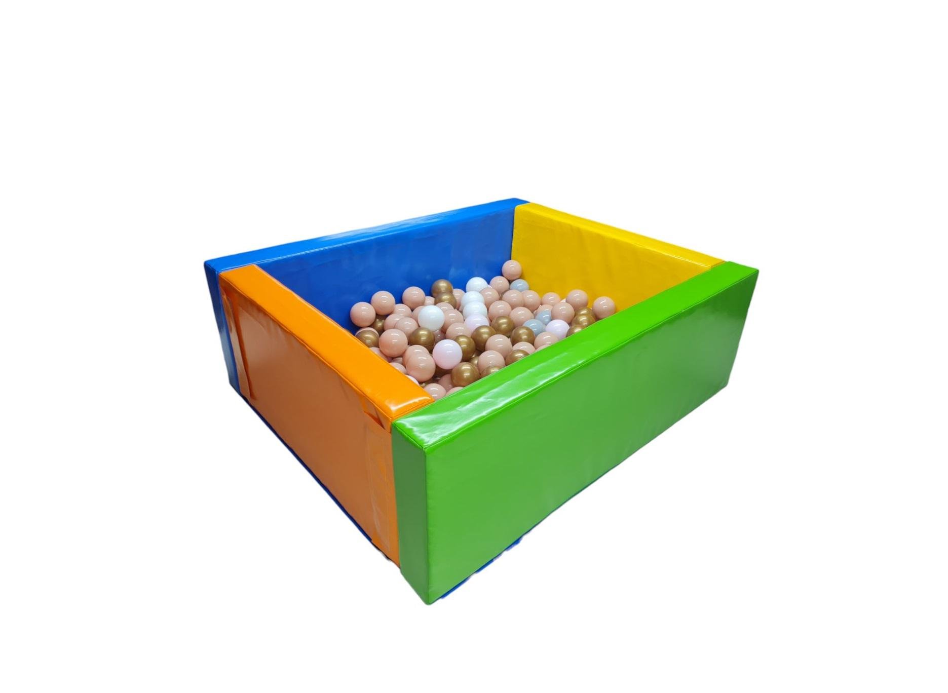 Сухой бассейн Прямоугольник Hop-Hop 120х100х40 см (1664348855)