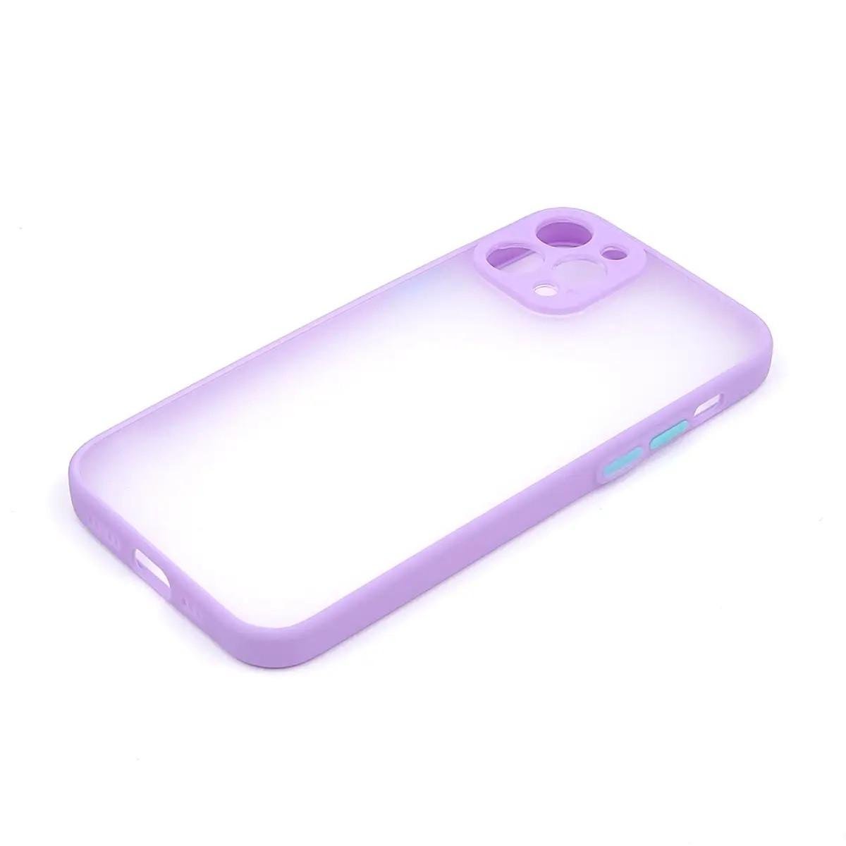 Силиконовый Чехол Накладка Avenger Totu Series Separate Camera Для iPhone 12 Pro Purple