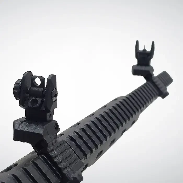 Мушка и целик DLG Tactical DLG-184 45° низкие складные на планку Picatinny (245540) - фото 7 Мушка и целик DLG Tactical DLG-184 45° низкие складные на планку Picatinny (245540) - фото 7