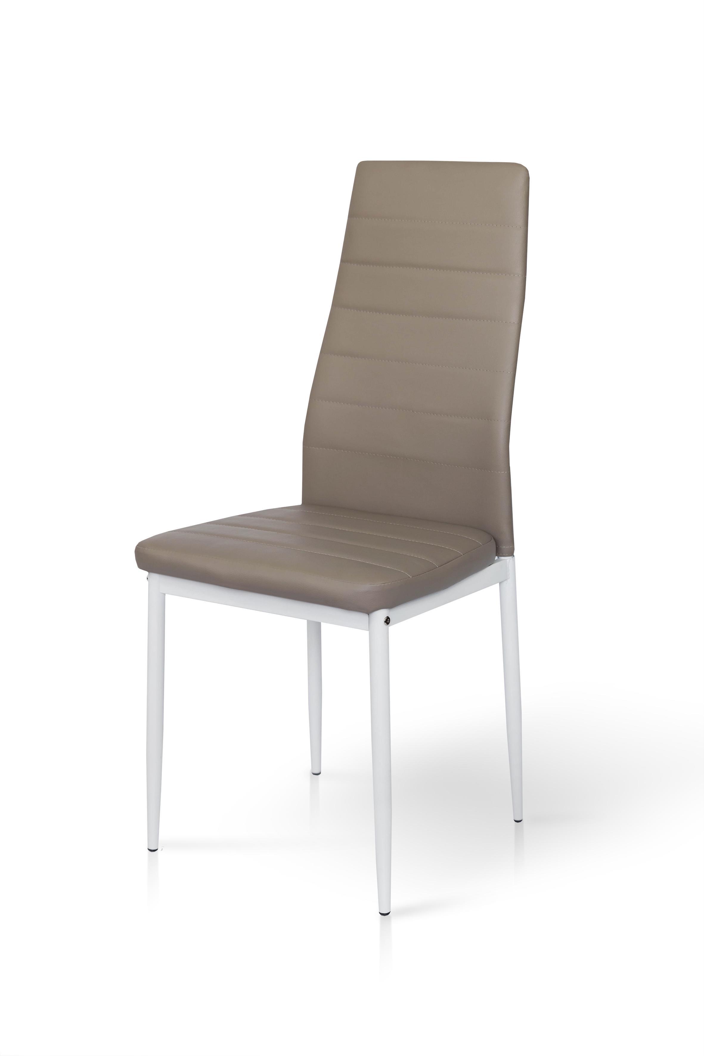 Стілець для кухні та вітальні ГРЕЙС Ріо 390х960х530 мм Білий/Сіро-бежевий (GAА0055072) - фото 1 Стілець для кухні та вітальні ГРЕЙС Ріо 390х960х530 мм Білий/Сіро-бежевий (GAА0055072) - фото 1