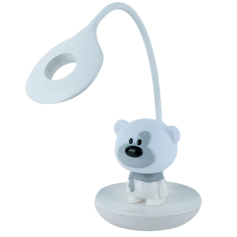 Настольная лампа KITE Bear LED с аккумулятором Белый (K24-492-2-1) - фото 3