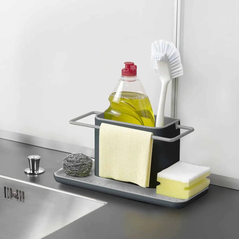 Органайзер для мойки Joseph Joseph Caddy Grey (85022) - фото 5 Органайзер для мойки Joseph Joseph Caddy Grey (85022) - фото 5