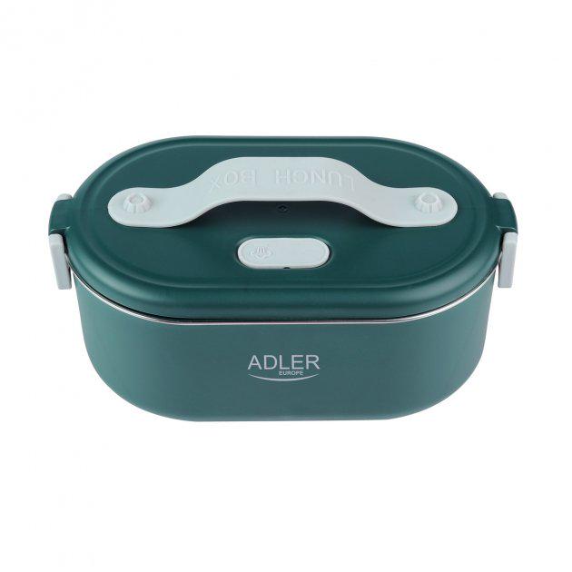 Ланч-бокс для їжі з підігрівом Adler AD 4505 0,8 л Green (580815)