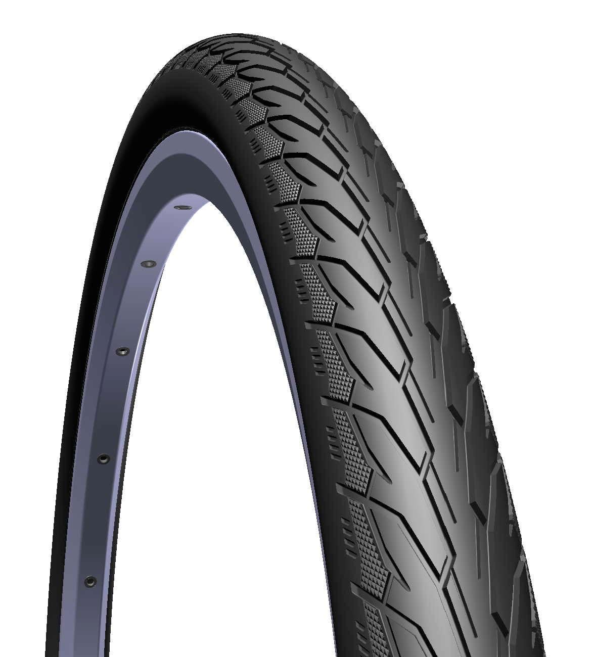 Покрышка велосипедная RUBENA Classic FLASH V66 20"x1,75"x2/47-406 Черный (TIR-64-79)