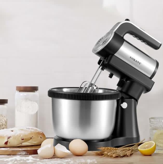 Тістоміс електричний Sokany CX-6662 з чашею з нержавіючої сталі 4 л 1000 Вт (28216769)