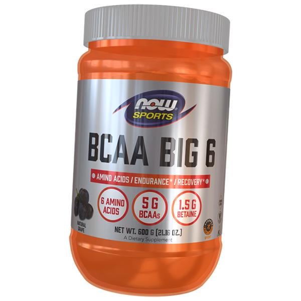 Витамины BCAA Big 6 Powder Виноград 600 г (28128003)