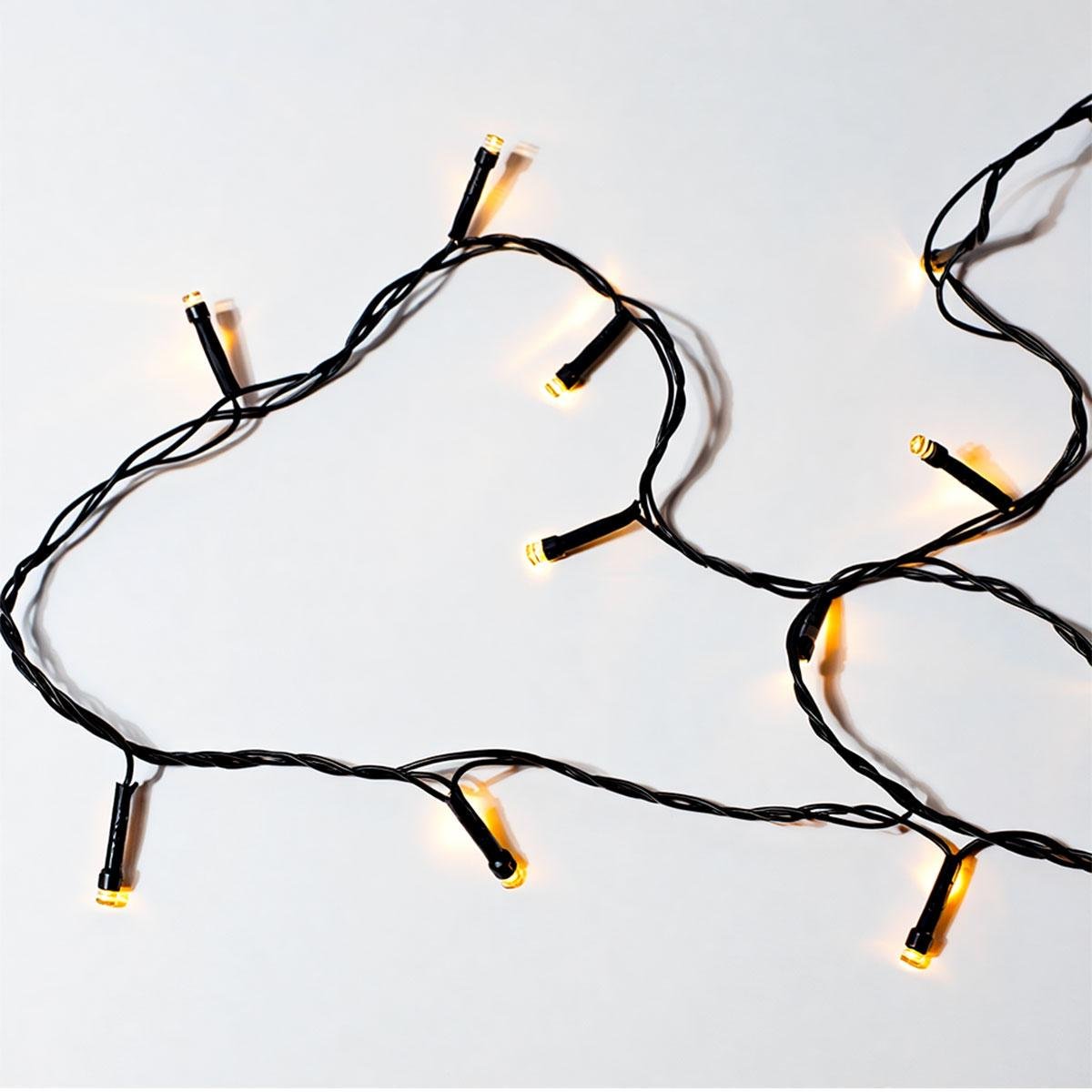 Гірлянда кімнатна Нитка W220LED22MBY 22 м 220 LED Чорний/Жовтий (29912743) - фото 5 Гірлянда кімнатна Нитка W220LED22MBY 22 м 220 LED Чорний/Жовтий (29912743) - фото 5