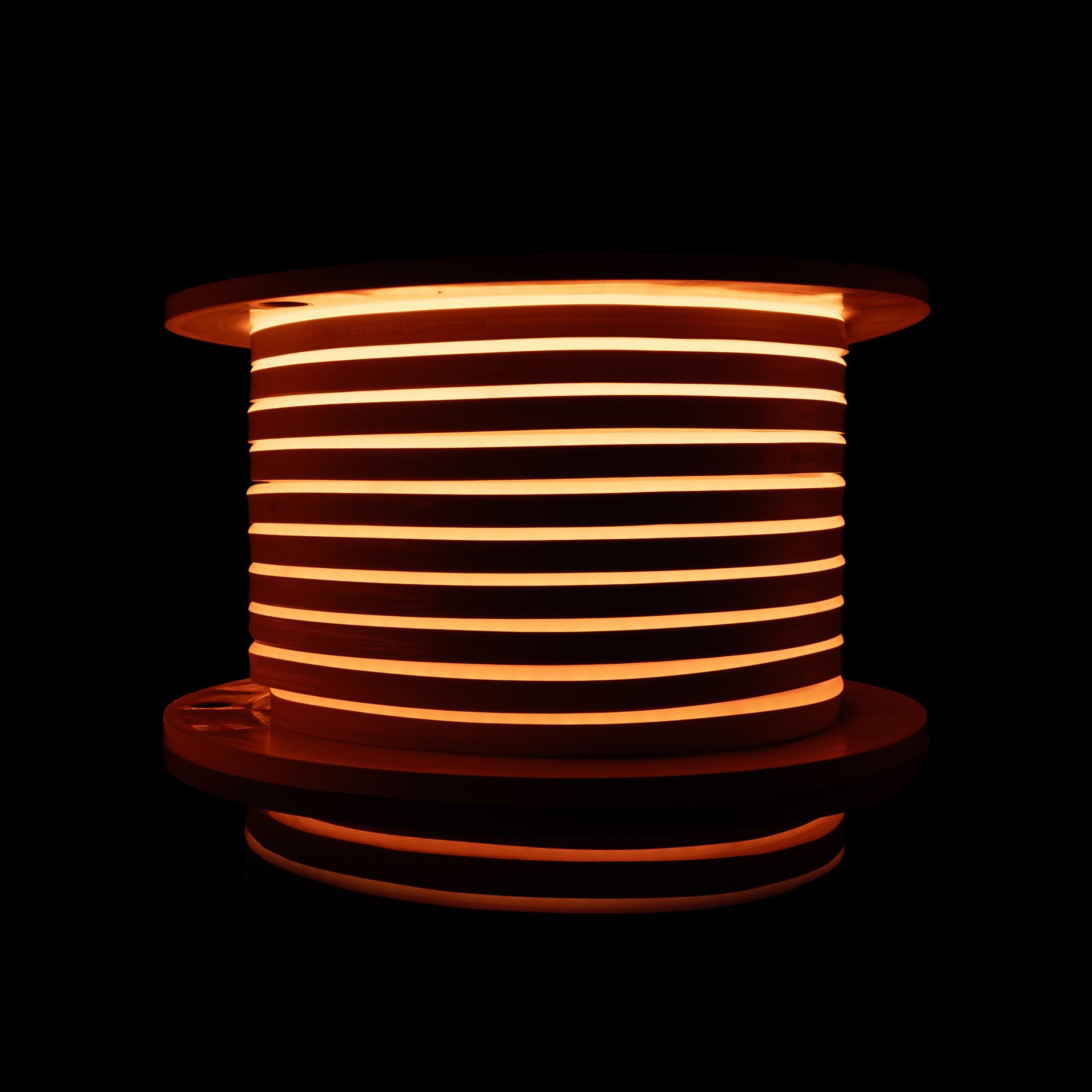 Світлодіодна стрічка неонова Prolum Series LF 8x16 IP68 12V Помаранчевий (120071) - фото 2 Світлодіодна стрічка неонова Prolum Series LF 8x16 IP68 12V Помаранчевий (120071) - фото 2