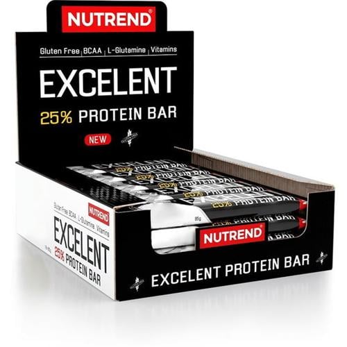 Протеиновый батончик Nutrend Excelent Protein bar 18х85 г Black Currant and Cranberries in Yogurt Glaze