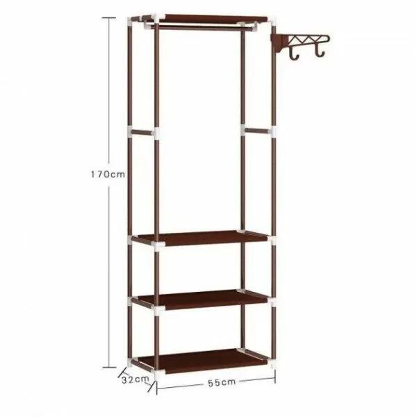 Вешалка напольная для хранения одежды и обуви New Boxy Coat Rack (Boxy2556I) - фото 2