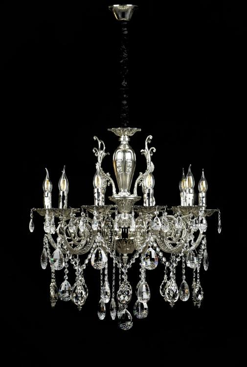 Люстра свеча Ray L77516/10 SL+BK (IR007126)